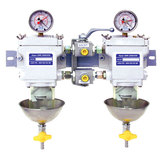 SWK-2000-5-50 Duplex, Clear Bowl with Metal Heat Deflector
