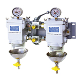 SWK-2000-10 Duplex, Clear Bowl with Metal Heat Deflector