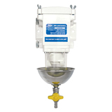 SWK-2000-5-50 Single, Clear Bowl with Metal Heat Deflector